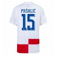 Muški Nogometni Dres Hrvatska Mario Pasalic #15 Domaci EP 2024 Kratak Rukav